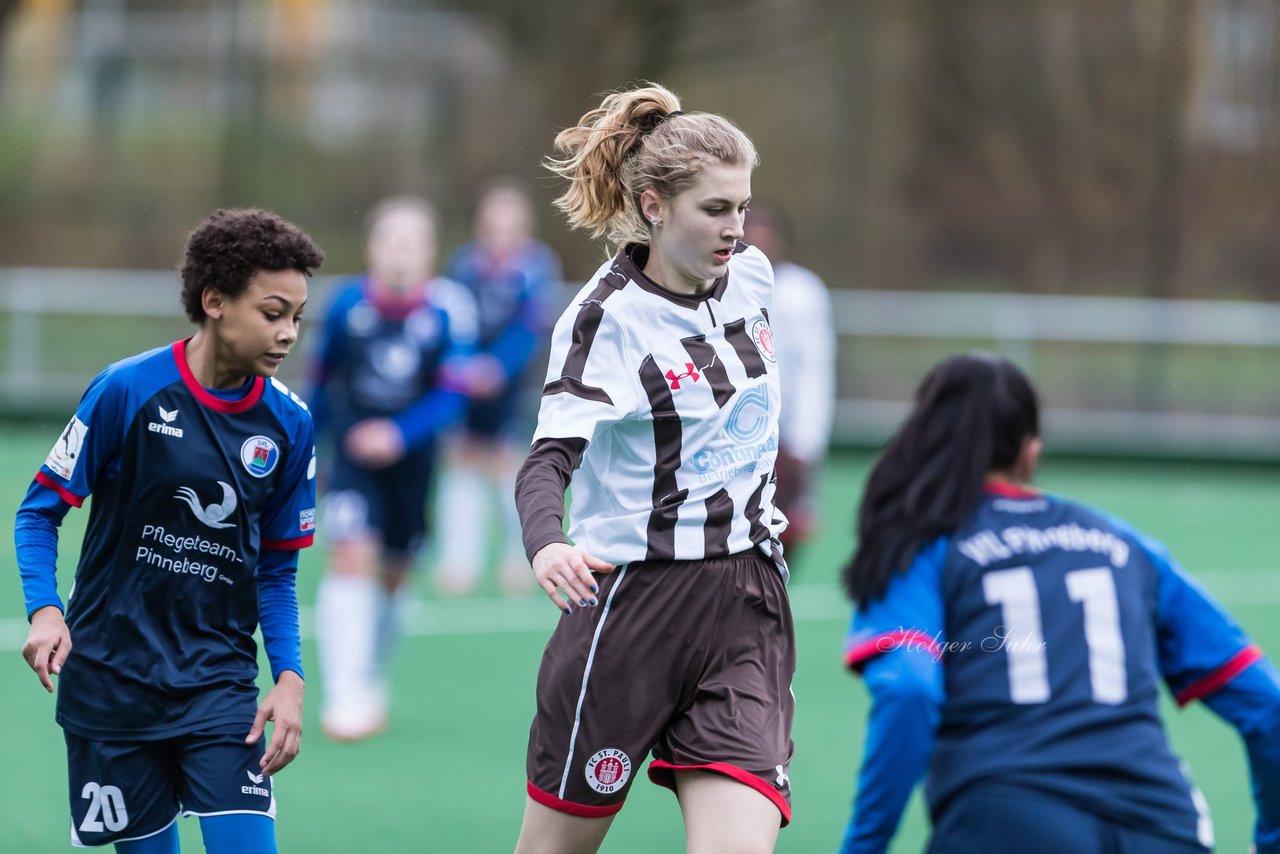 Bild 342 - wBJ VfL Pinneberg - St. Pauli : Ergebnis: 7:0 (Abbruch)